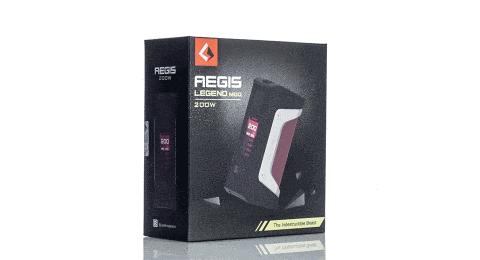 GeekVape Aegis Legend Classic 200W TC Vape Mod Kit - Waterproof, Shockproof & Dustproof Box Mod for Advanced Vapers | Perfect for Outdoor Adventures & Travel