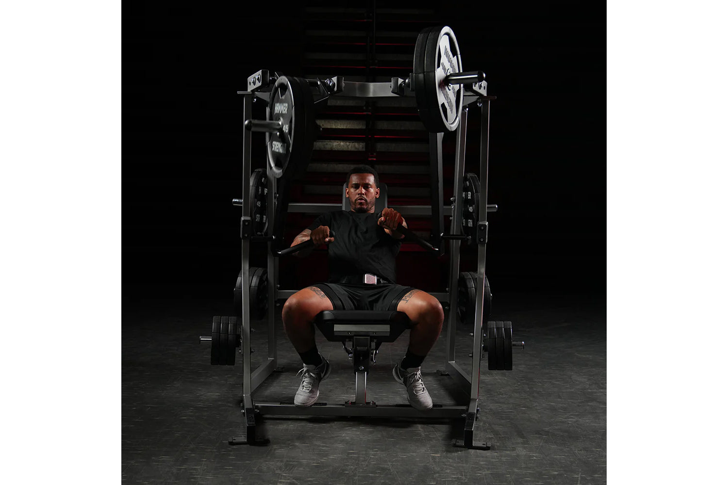 Hammer Strength Plate Loaded Iso-Lateral Decline Chest Press Machine - Gym Strength Training Equipment for Chest & Upper Body Workout | Perfect for Home & Commercial Gyms