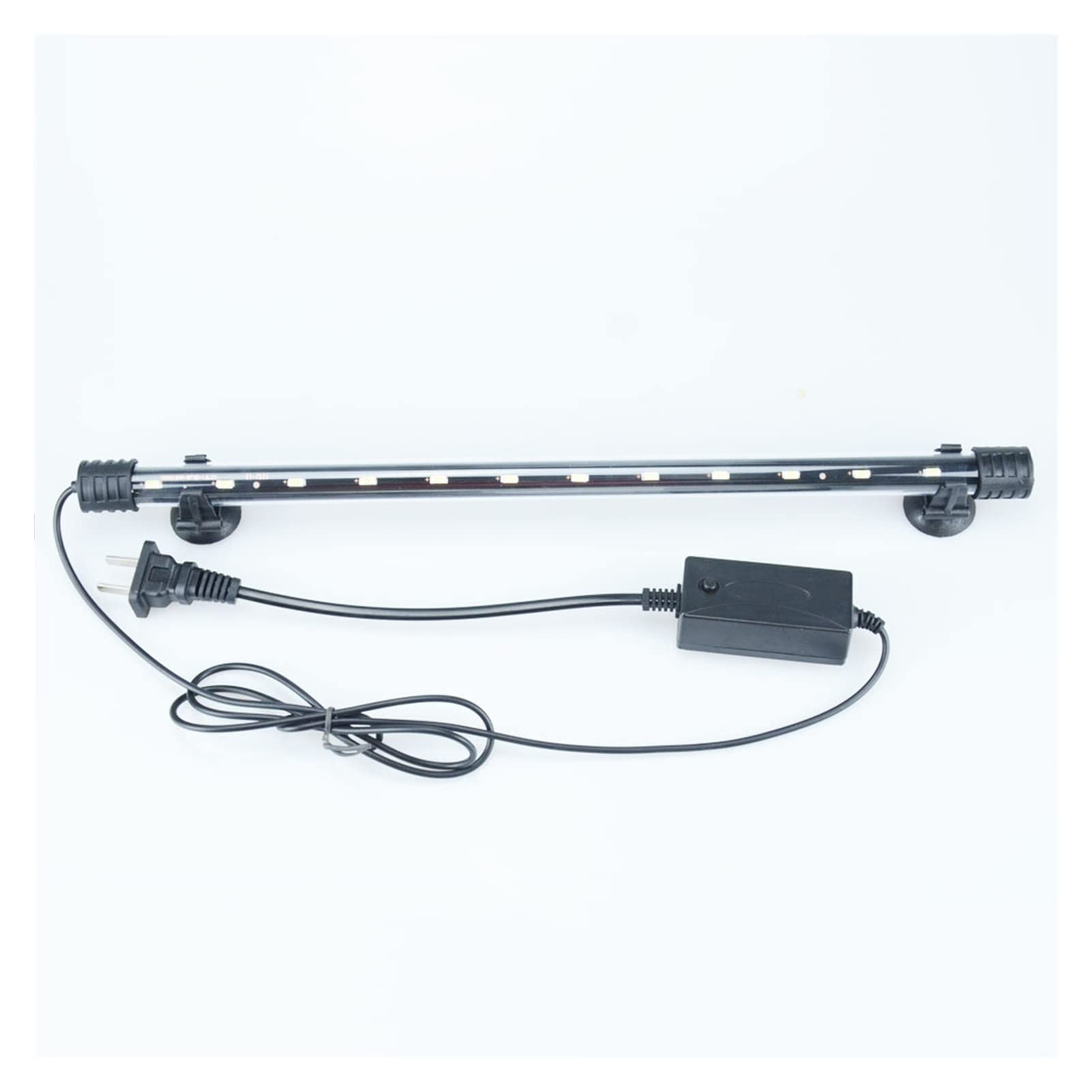 TOMYEUS 18-48CM LED Aquarium Light - Waterproof Aluminum Alloy Fish Tank Light with Blue & White Colors - Perfect for Freshwater/Saltwater Tanks, Aquatic Plants, Pond Fountains & Underwater Decor Lighting