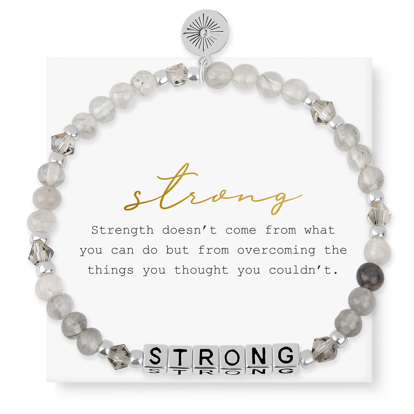Inspired Voices Motivational Bracelets for Women - Inspirational Beaded Stretch Bracelets, Encouragement Gifts, Positive Jewelry for Daily Wear | Perfect for Work, Yoga & Self-Care Moments