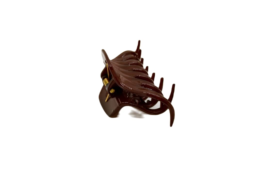PEAcock Unbreakable Medium Hair Clips for Women & Girls - Half Up Hair Claw Clips for Ponytails, Buns & Everyday Hairstyles - Durable Hair Accessories for Work, School & Casual Wear