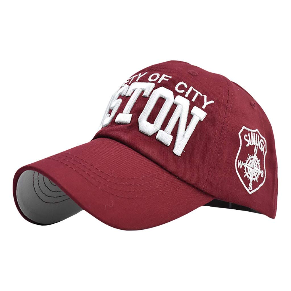 Distressed Denim Embroidered Baseball Cap for Men & Women - Adjustable Funny Letter Design Hat for Casual Wear, Outdoor Sports & Street Fashion