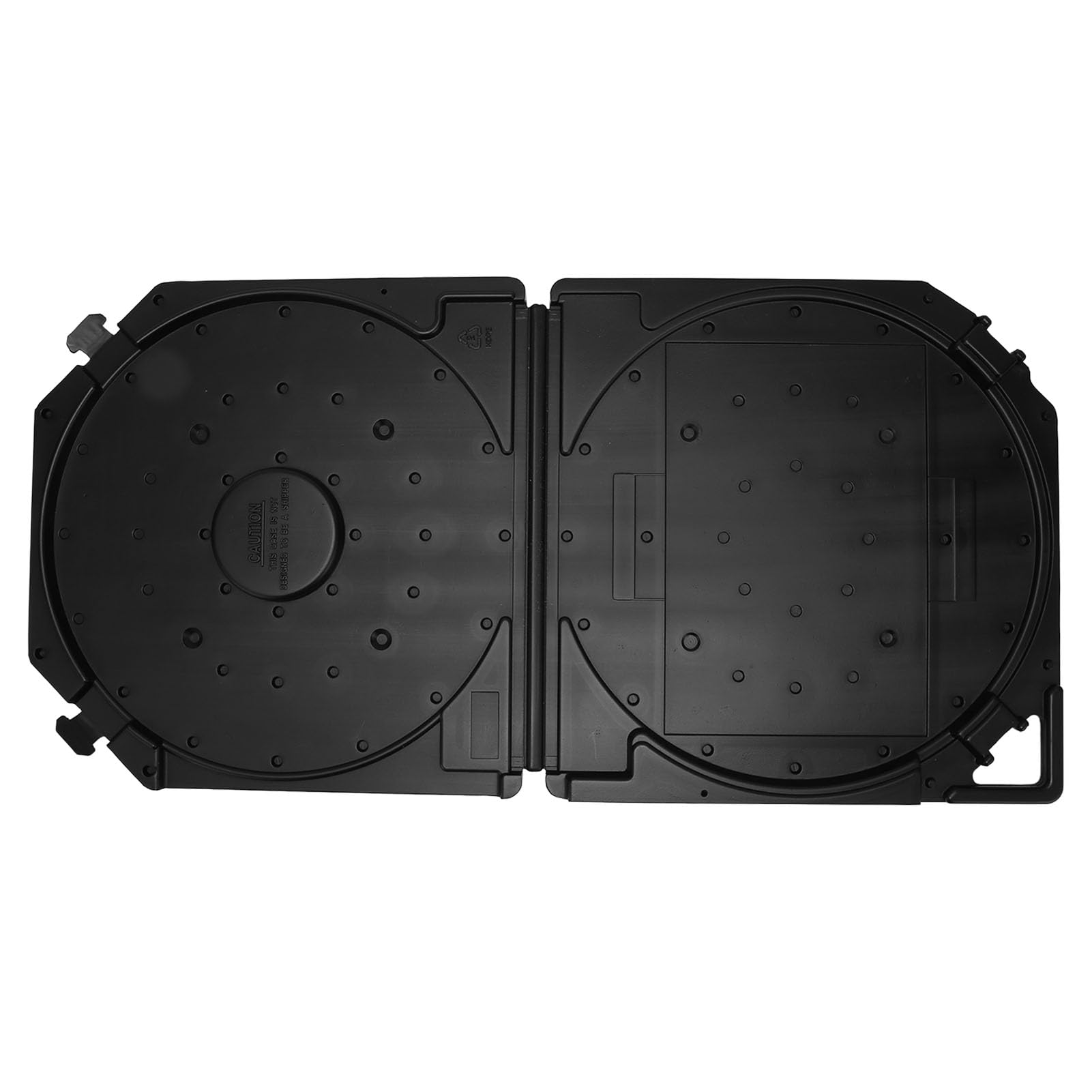 10 Inch Empty Tape Reel Storage Box - Durable Plastic Open Reel Recording Tape Case for Sound Tapes | Protective Holder for Professional Audio Reels | Perfect for Studio, Archival & Media Storage