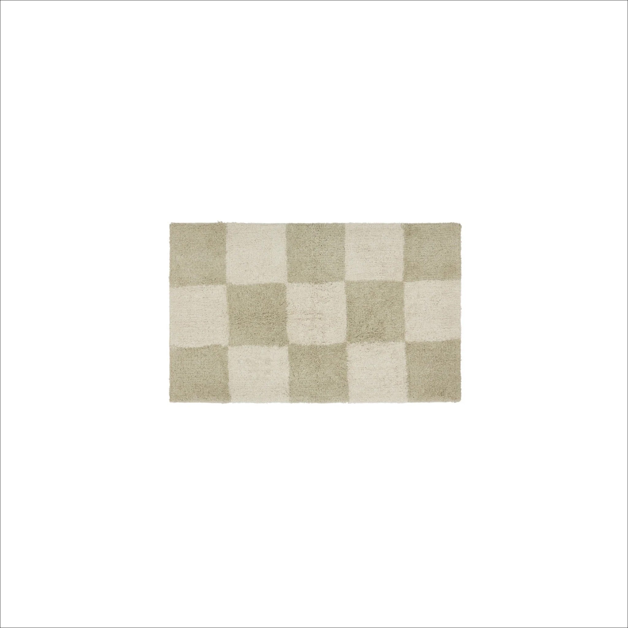 OYOY Small Chess Rug 80cm - Handmade Clay Indoor/Outdoor Game Mat for Kids & Adults - Perfect for Playrooms, Living Rooms & Patios