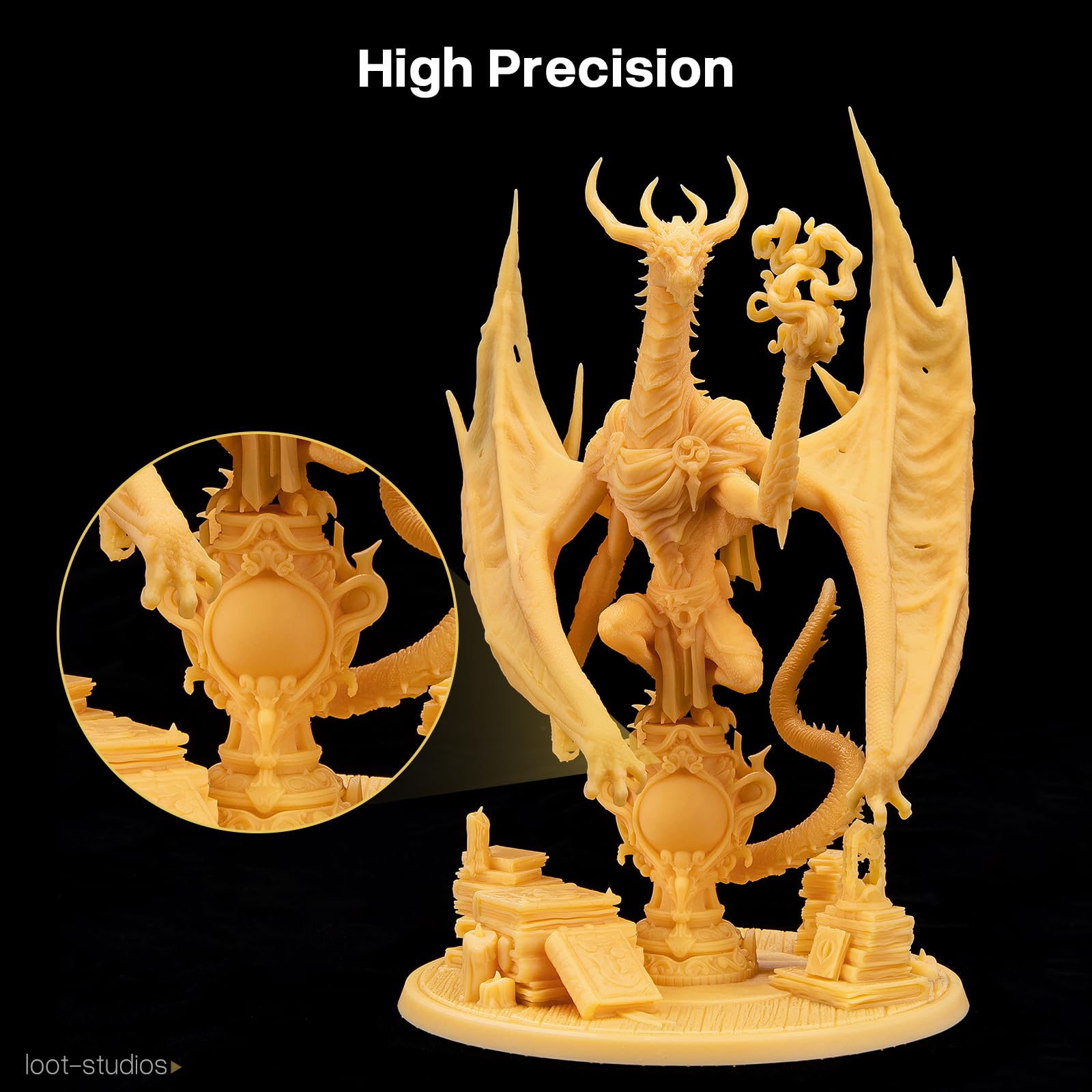 ELEGOO Upgraded ABS-Like Resin 3.0 - 405nm UV-Curing 3D Printer Resin with High Precision, Low Shrinkage, Enhanced Strength & Toughness - 1000g Yellow Photopolymer Resin for LCD Printers - Perfect for Miniatures, Jewelry & Prototyping