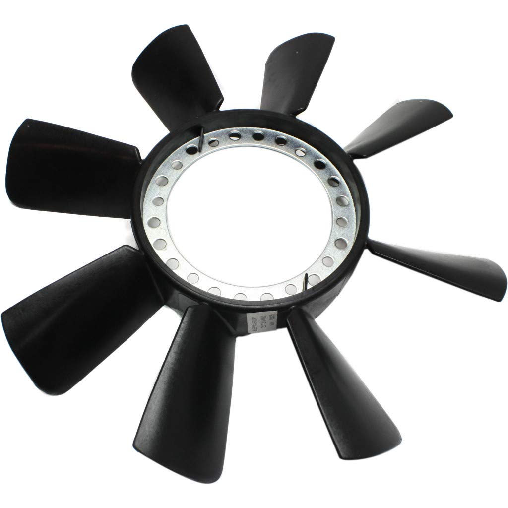 Audi A6 A6 Quattro AC Fan Blade Replacement 1996-2004 | 8-Blade Belt-Driven Cooling Fan | Compatible with Audi A6 Sedan & Avant | Perfect for Summer Cooling & HVAC System Repair