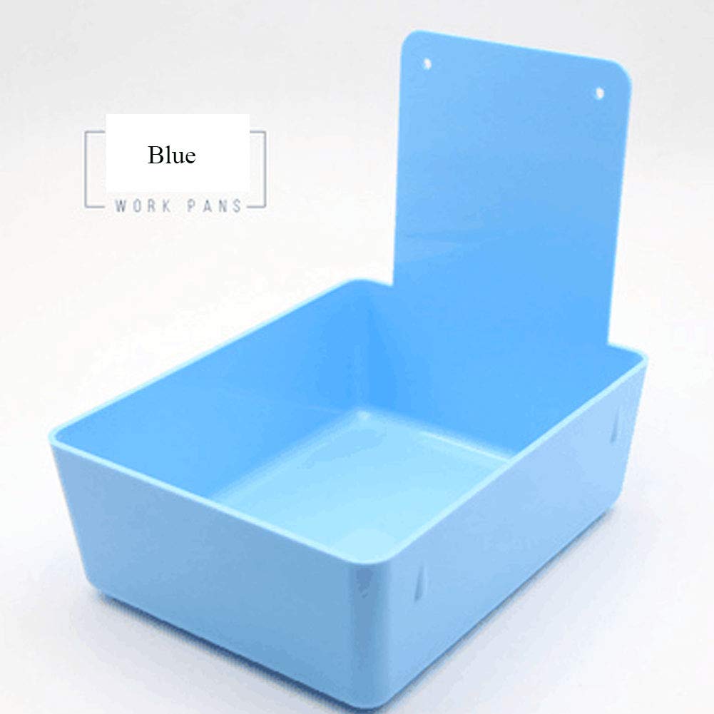 Dental Pans - 10-Piece Plastic Denture Trays with Clip for Dental Lab & Clinic Organization | Perfect for Denture Storage, Impression Work & Dental Material Management