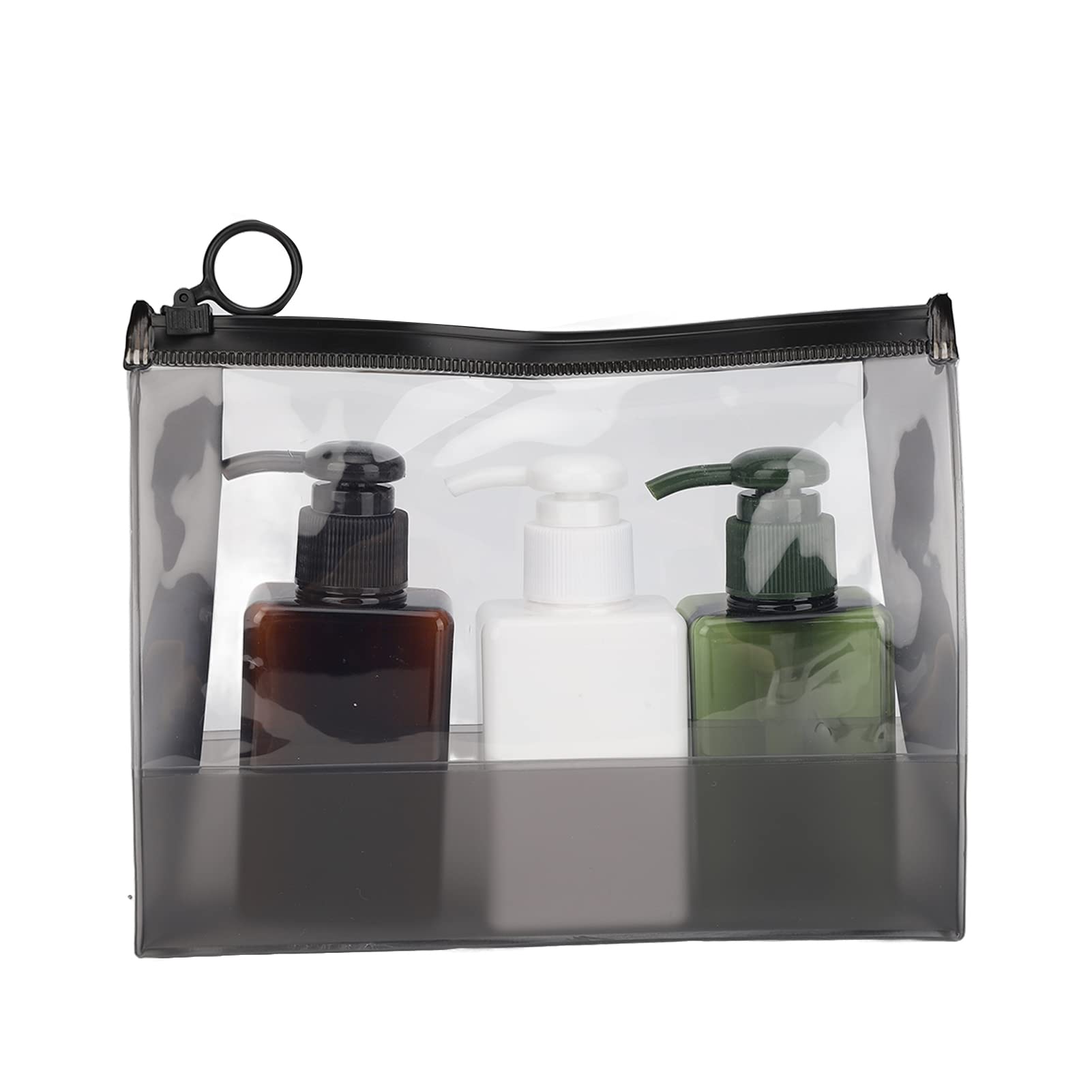 **Reusable Travel Bottles Set for Toiletries - Leak-Proof Portable Squeeze Bottles for Shampoo, Lotion & Body Wash | Perfect for Air Travel, Gym & Vacation**