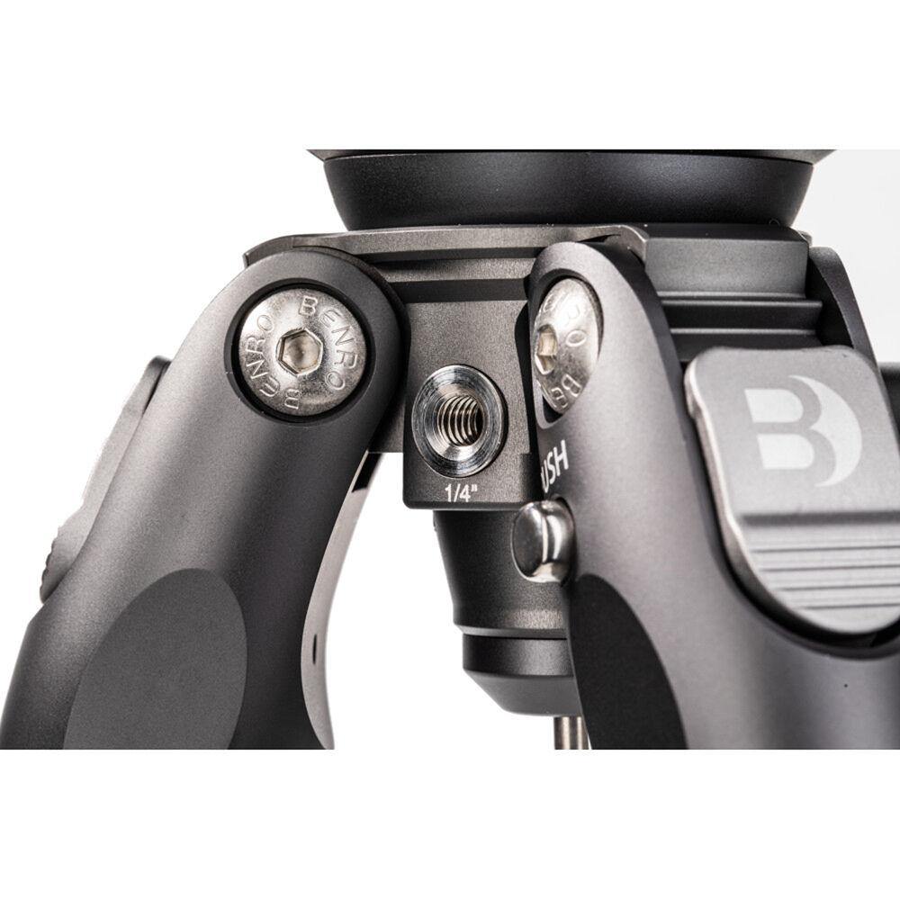 Benro Tortoise Carbon Fiber 2 Series Tripod with S4Pro Video Head - Lightweight Professional Tripod System for Photography & Videography - Perfect for Travel, Studio & Outdoor Shooting