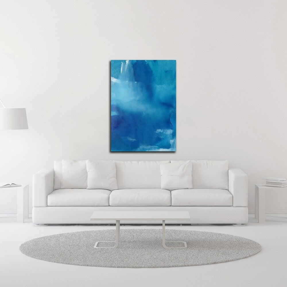 Beyond the Sea by Michelle Oppenheimer - Premium Canvas Wall Art Print, Framed & Ready to Hang - Perfect for Living Room, Bedroom & Office Decor