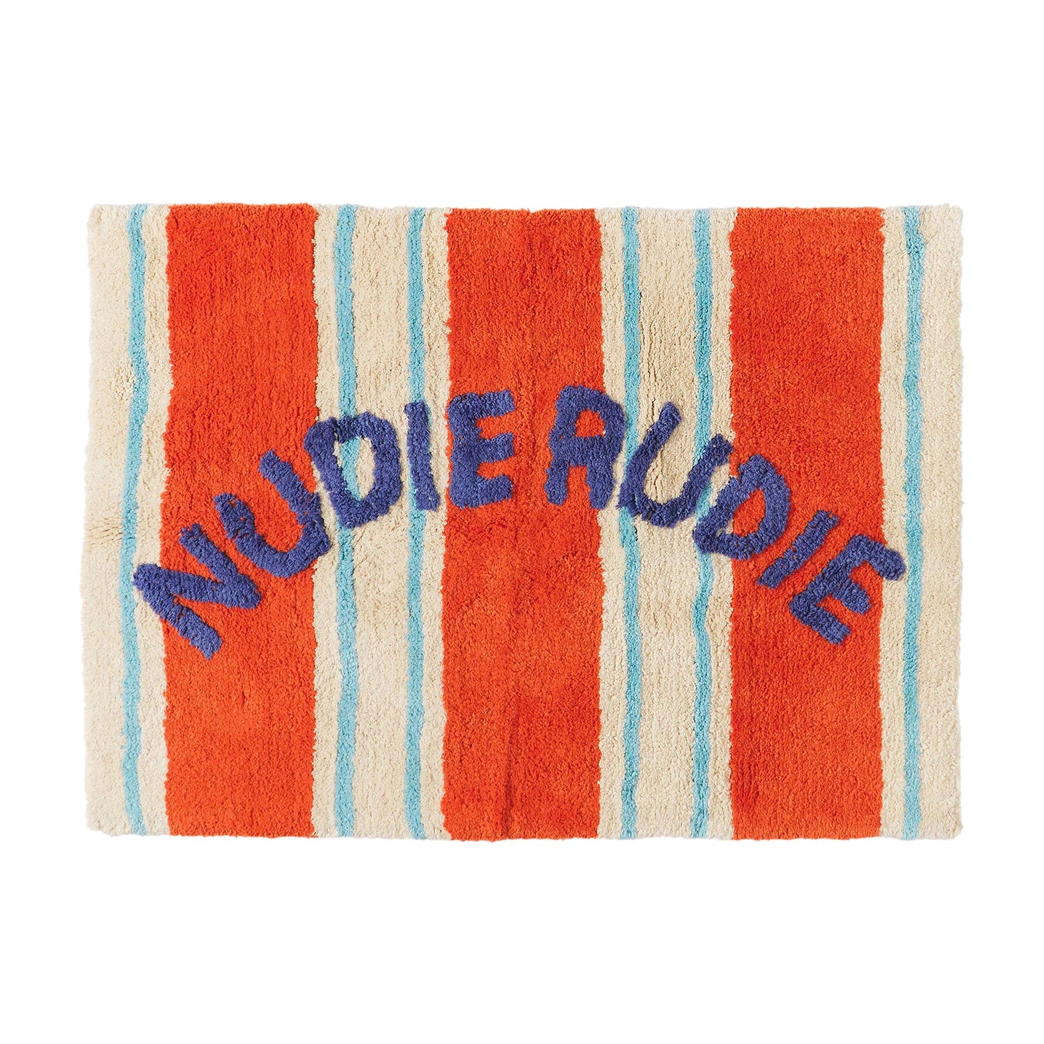 BALLICO NUDIE Non-Slip Bath Mat - Soft Absorbent Microfiber, Anti-Slip Bathroom Rug for Shower & Tub - Paprika Red - Perfect for Bathroom, Spa & Home Decor