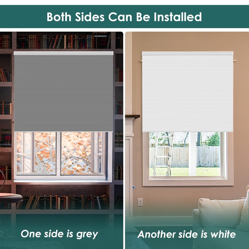 LUCKUP Cordless Blackout Cellular Shades - 40