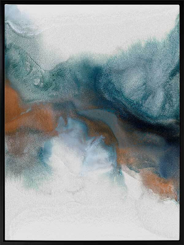 Dust and Sky I Canvas Art Print - Modern Wall Decor for Living Room, Bedroom & Office - Perfect for Home & Office Decoration