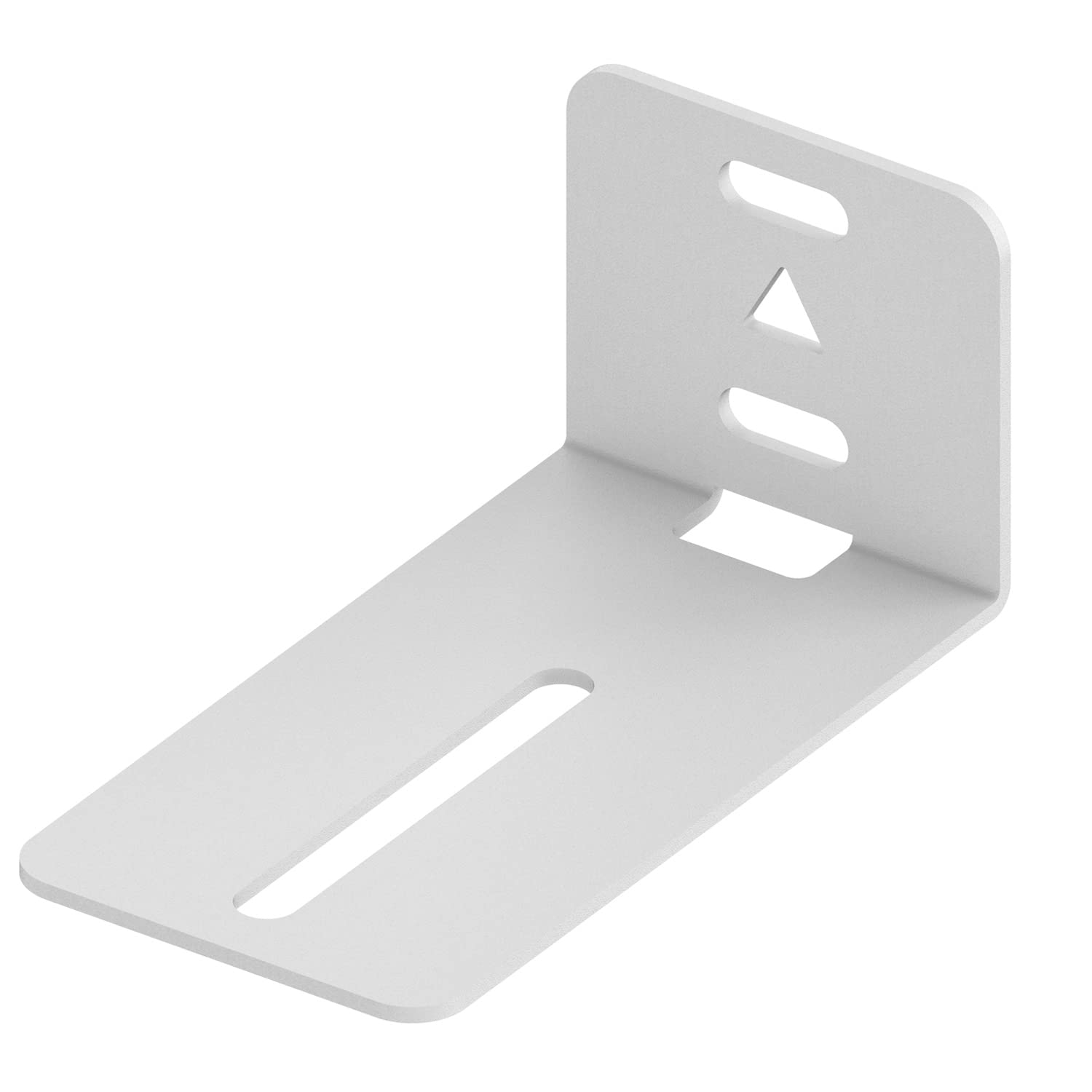 Wyze Cam Pan V2 V3 Wall Mount Kit - Universal Steel Mounting Bracket for Indoor/Outdoor Security Cameras - Easy Screw Installation (White) - Perfect for Home Surveillance & Baby Monitoring