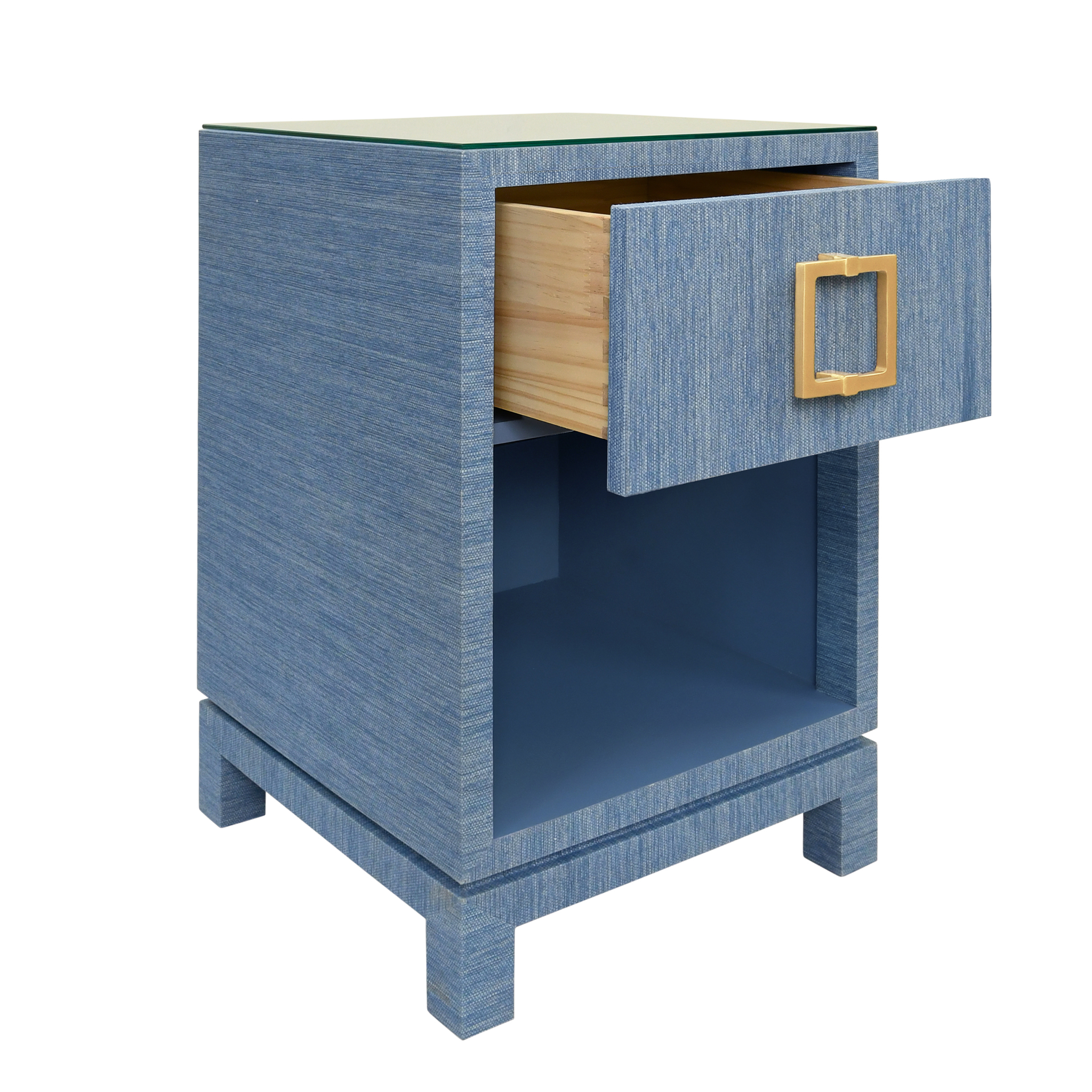 Blair One Drawer Side Table - Compact Nightstand with Storage for Bedroom, Living Room & Office - Modern End Table with Drawer for Small Spaces