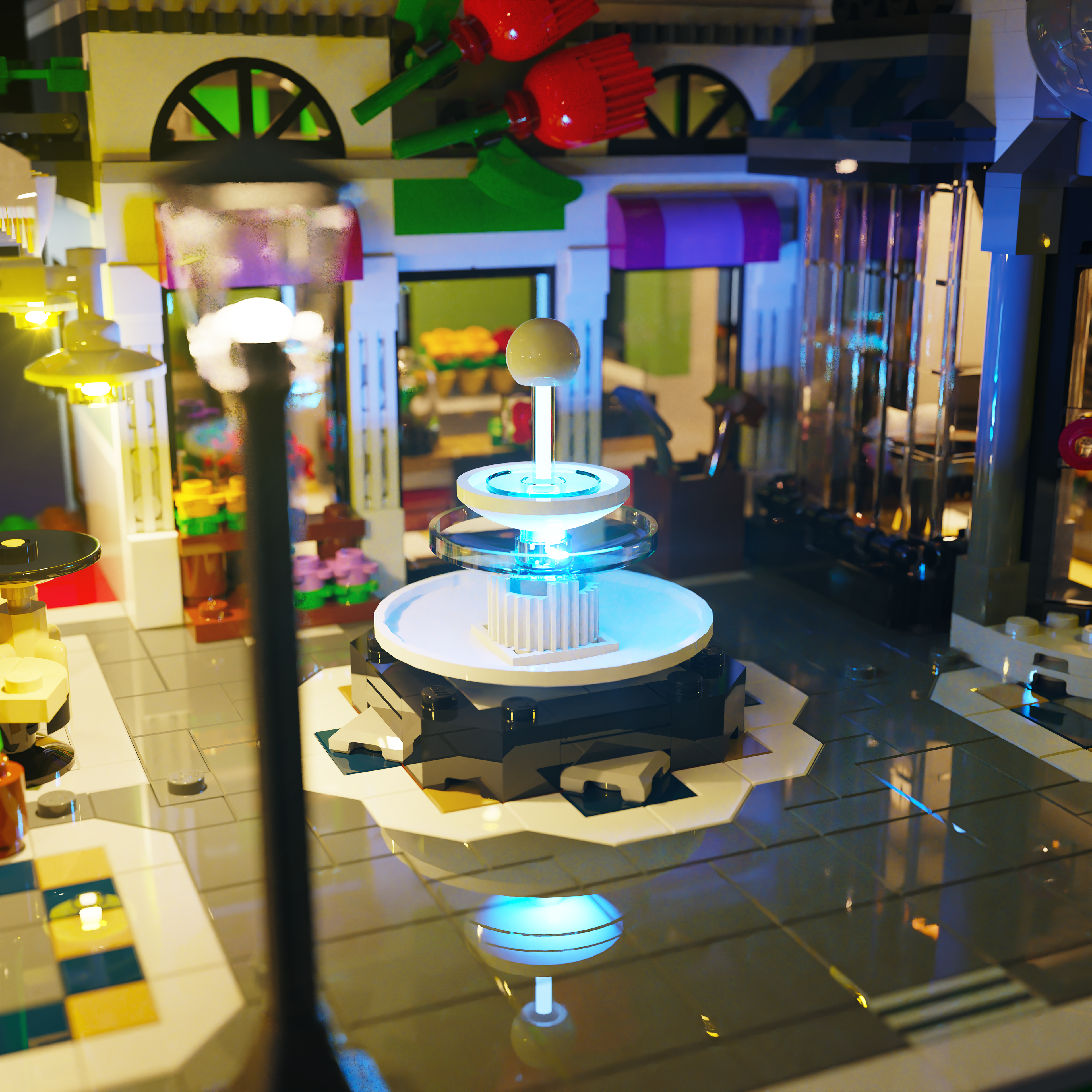 LEGO® Assembly Square #10255 Light Kit - LED Lighting Set for LEGO Modular Buildings - Perfect for Home Display & Nighttime Showcase