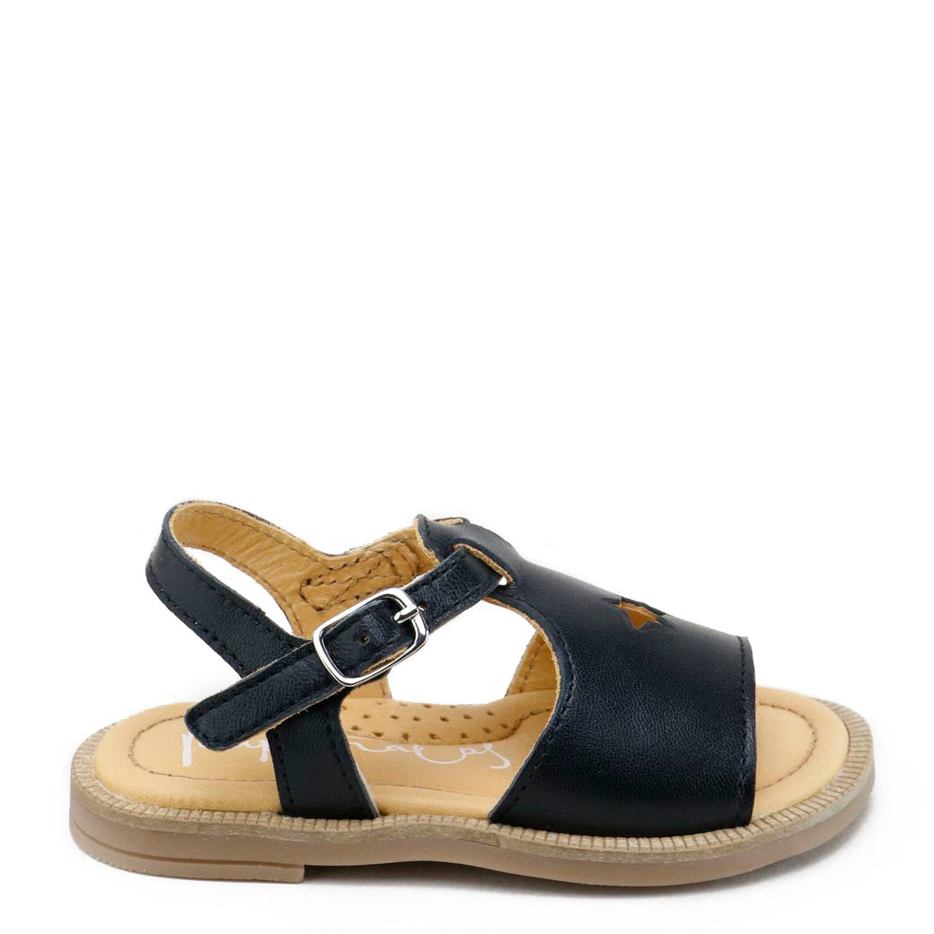Papanatas Black Star Sandal - Stylish Comfort Sandals for Women | Perfect for Beach, Vacation & Summer Outfits