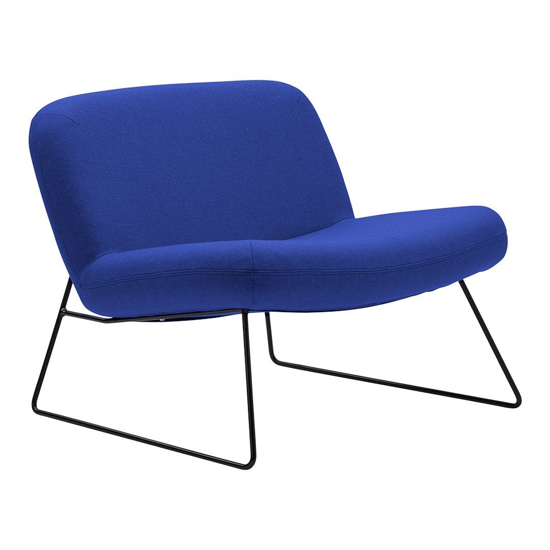 Busk Hertzog Java Chair - Modern Lounge Chairs with Softline Comfort for Living Room, Patio & Office Relaxation