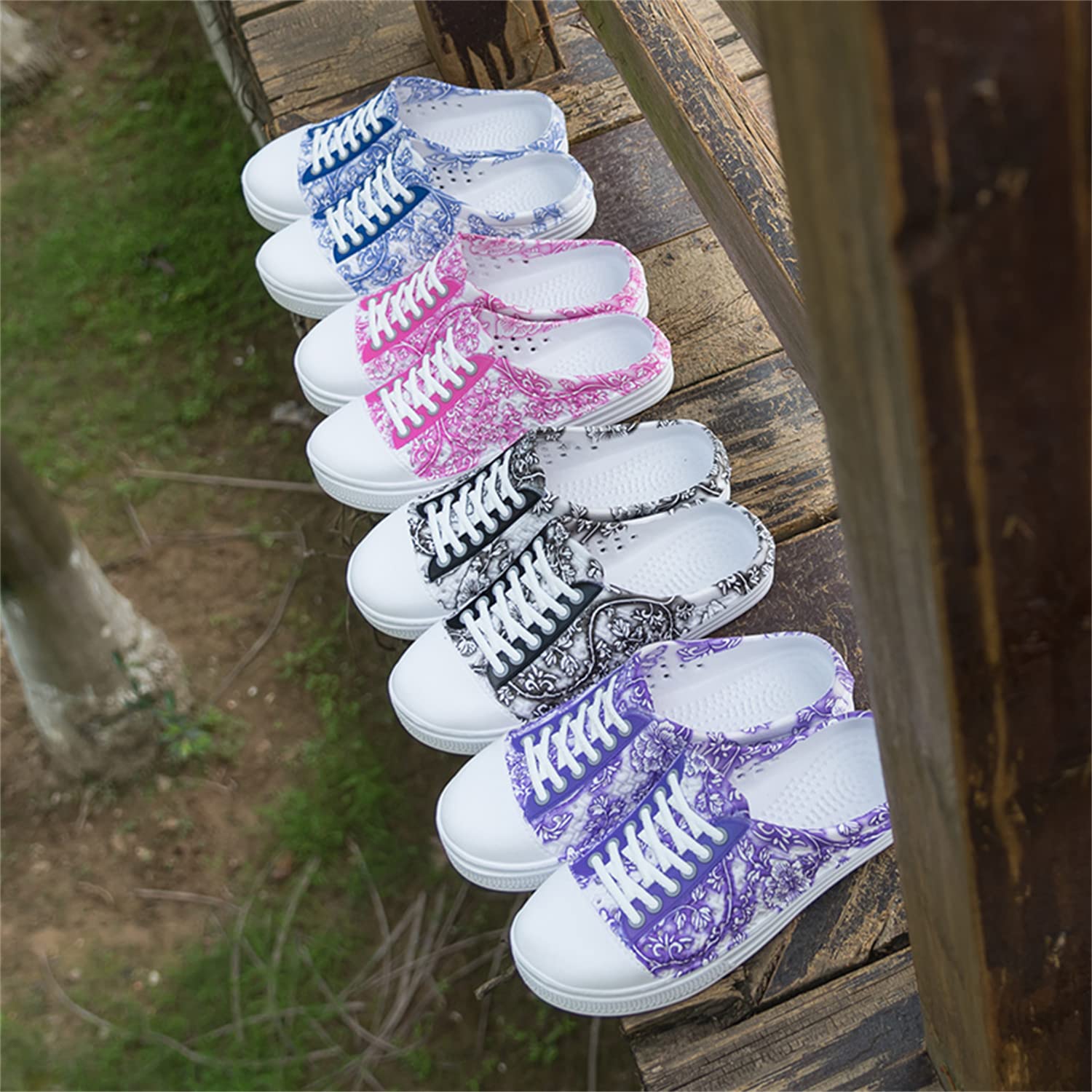 **DRESER Women's Garden Clogs - Breathable Water Shoes for Beach, Bathing, Walking & Travel - Comfortable Non-Slip Slippers for Home & Outdoor Use**
