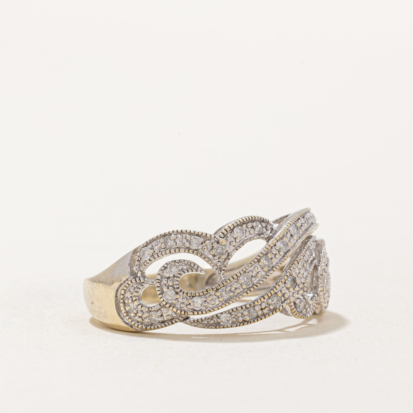 0.30ctw Diamond Cocktail Ring for Women - Size 7.25 | Elegant Statement Jewelry for Parties, Weddings & Special Occasions