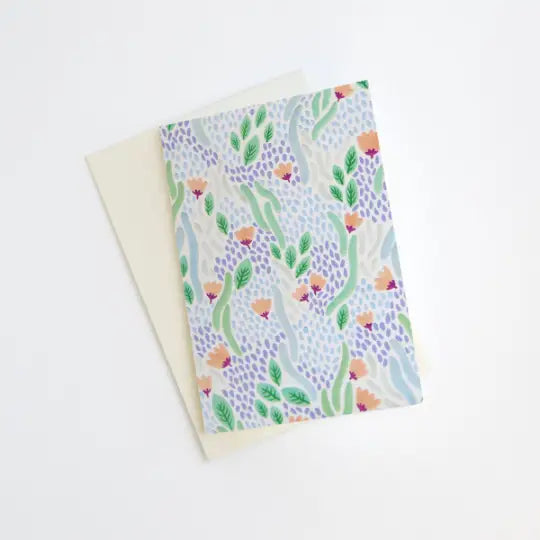 Dodo Toucan Greeting Card - Beautiful River of Flowers Design for Birthdays, Anniversaries & Special Occasions