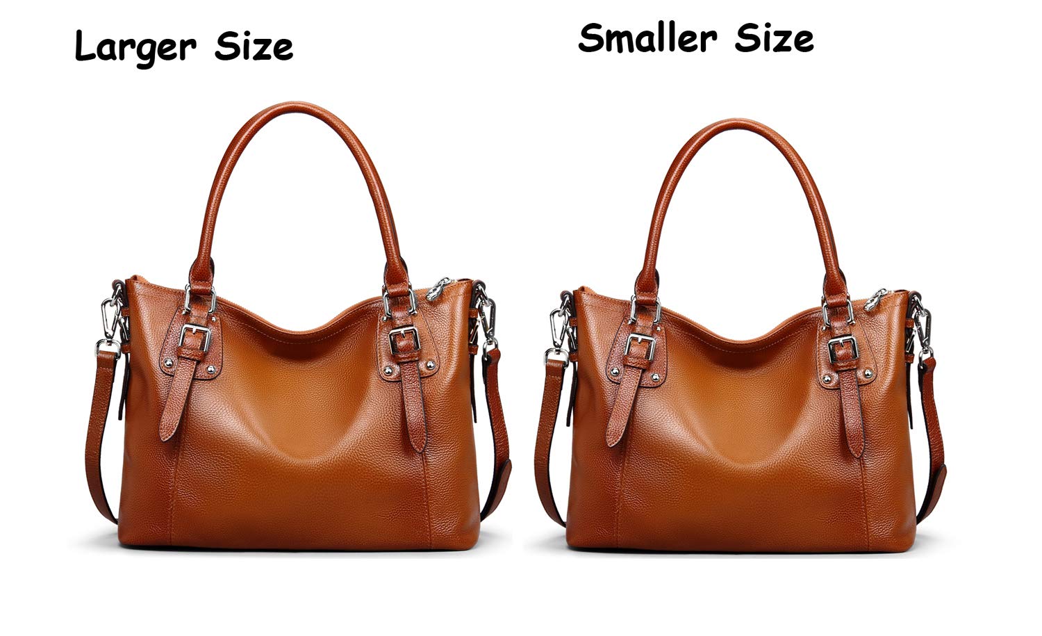 Genuine Leather Purses & Handbags for Women - Tote, Shoulder Bag, Satchel, Top Handle & Crossbody Purse - Perfect for Work, Travel & Everyday Use