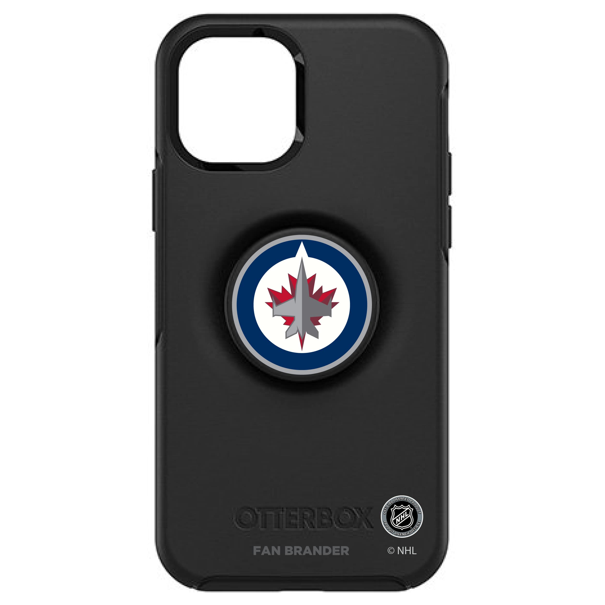 NHL Team Logo OtterBox Phone Case with PopSocket - Durable Protective Cover for iPhone & Samsung - Perfect for Sports Fans & Game Day Accessories