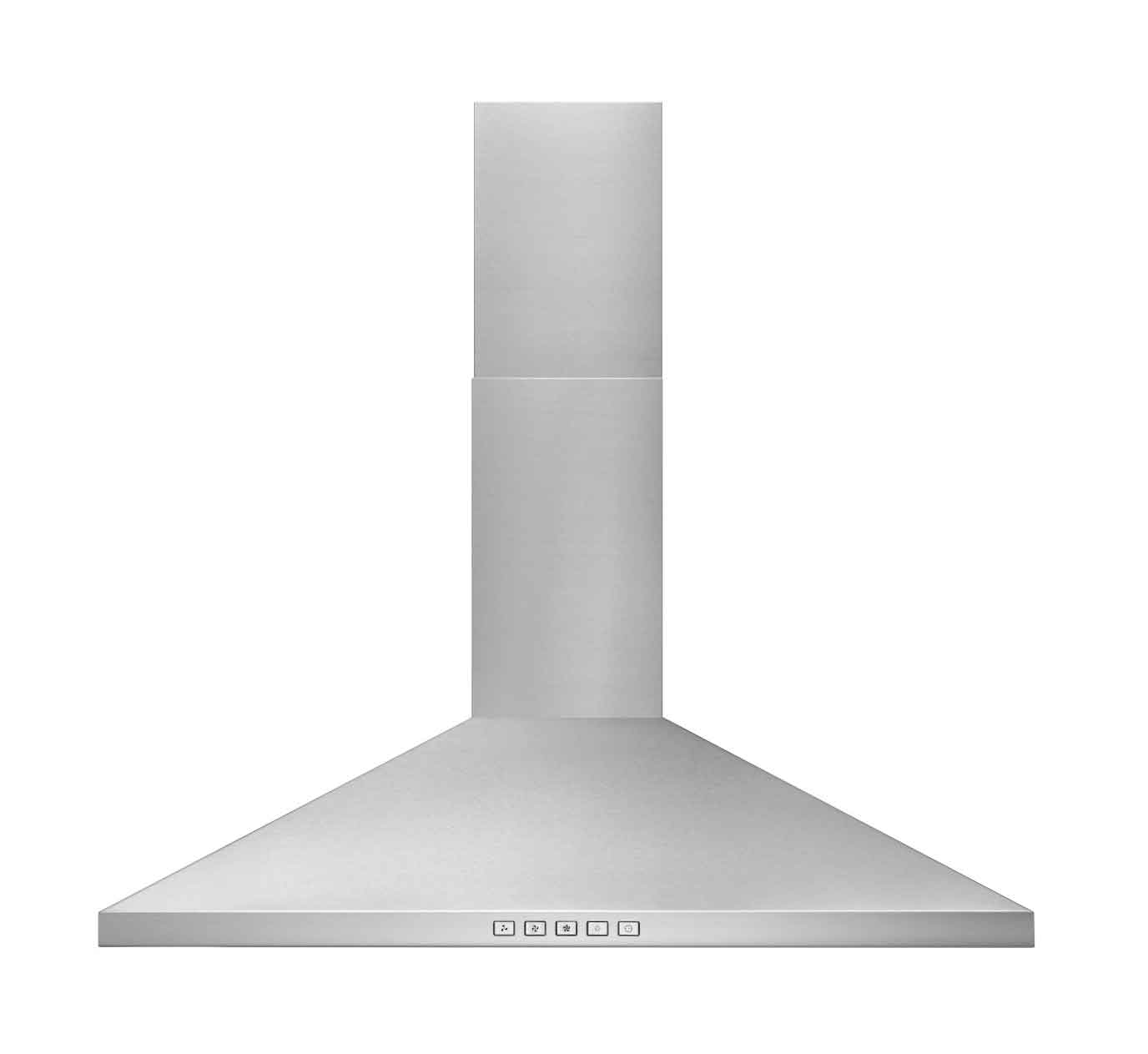 Broan BWP1364SS 36-Inch Stainless Steel 450 CFM Designer Pyramidal Range Hood - Powerful Kitchen Ventilation for Gas & Electric Stoves, Perfect for Modern Home Cooking & Smoke Removal