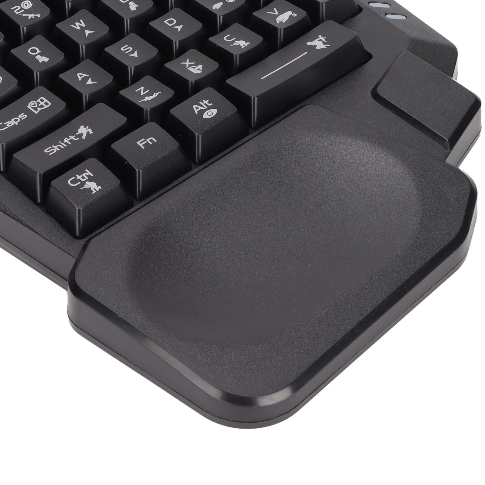 One-Handed Gaming Keyboard - 35 Keys, RGB Backlight, Waterproof for PC Gaming