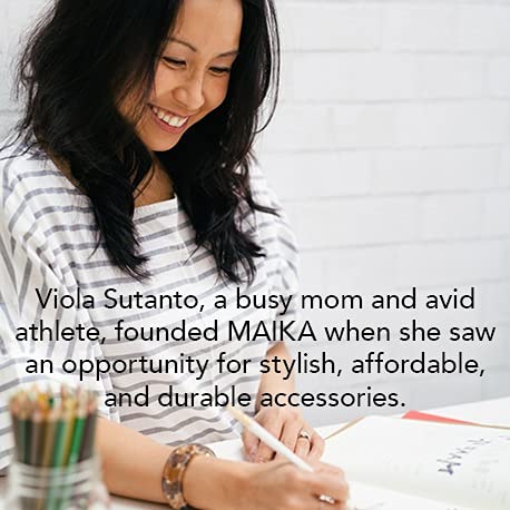 Stylish maika Market Tote Bag - Durable Reusable Shopping Bag for Groceries, Beach & Work - Eco-Friendly Cotton Carryall with Pockets