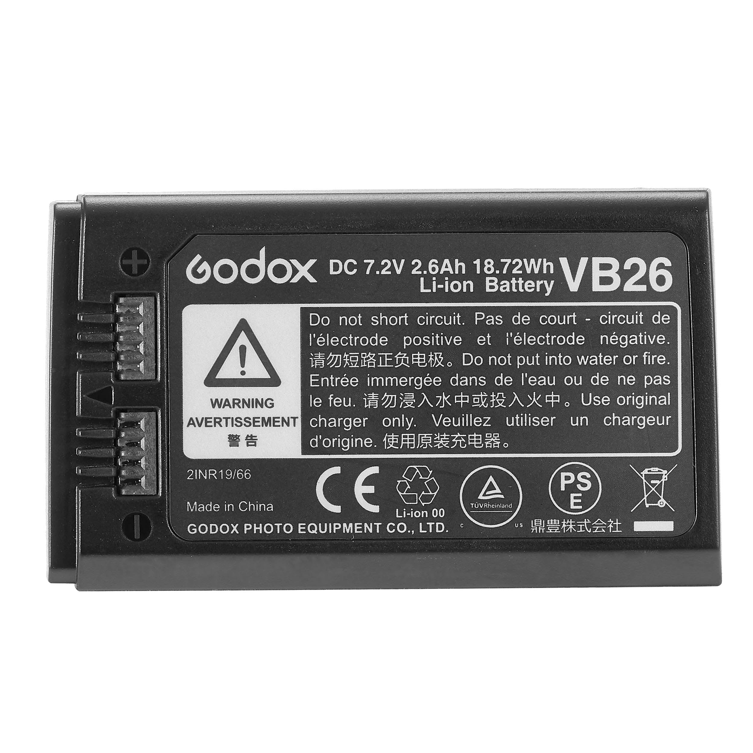 Godox V860III TTL Speedlite Flash with Rechargeable Battery - 2.4GHz Wireless & Metal Hot Shoe for Canon/Nikon/Sony DSLR Cameras - Perfect for Wedding, Portrait & Event Photography