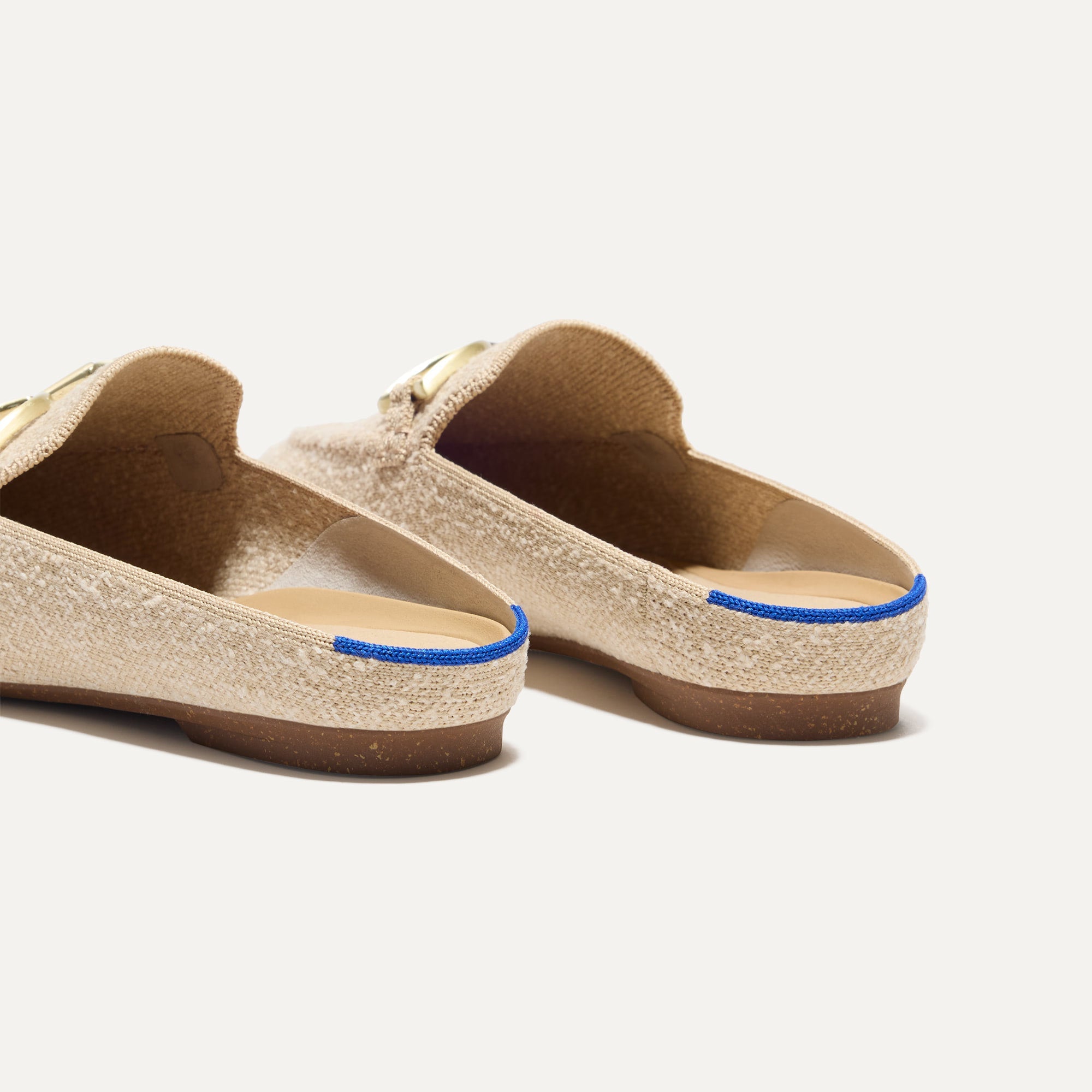 Double Bit Loafer Mule - Bunny Bouclé Women's Slip-On Shoes | Comfortable & Stylish for Work, Office & Casual Outings