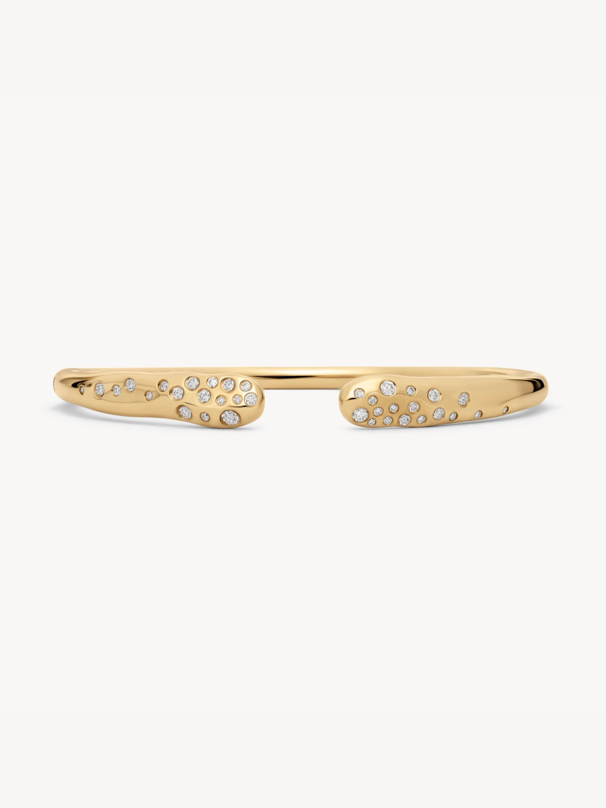 Diamonds in the Rough Cuff Bracelet for Women - Handmade Boho Jewelry - Perfect for Weddings, Parties & Everyday Wear