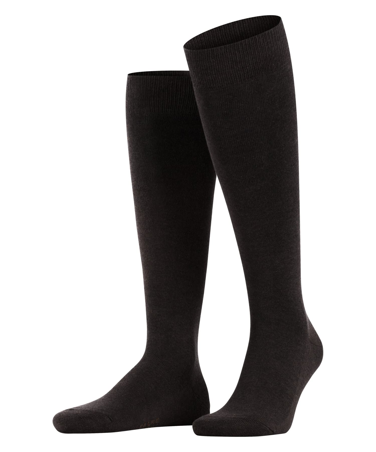 FALKE Men's Knee High Cotton Socks - 1 Pair, Sustainable & Breathable for Running, Hiking & Everyday Comfort
