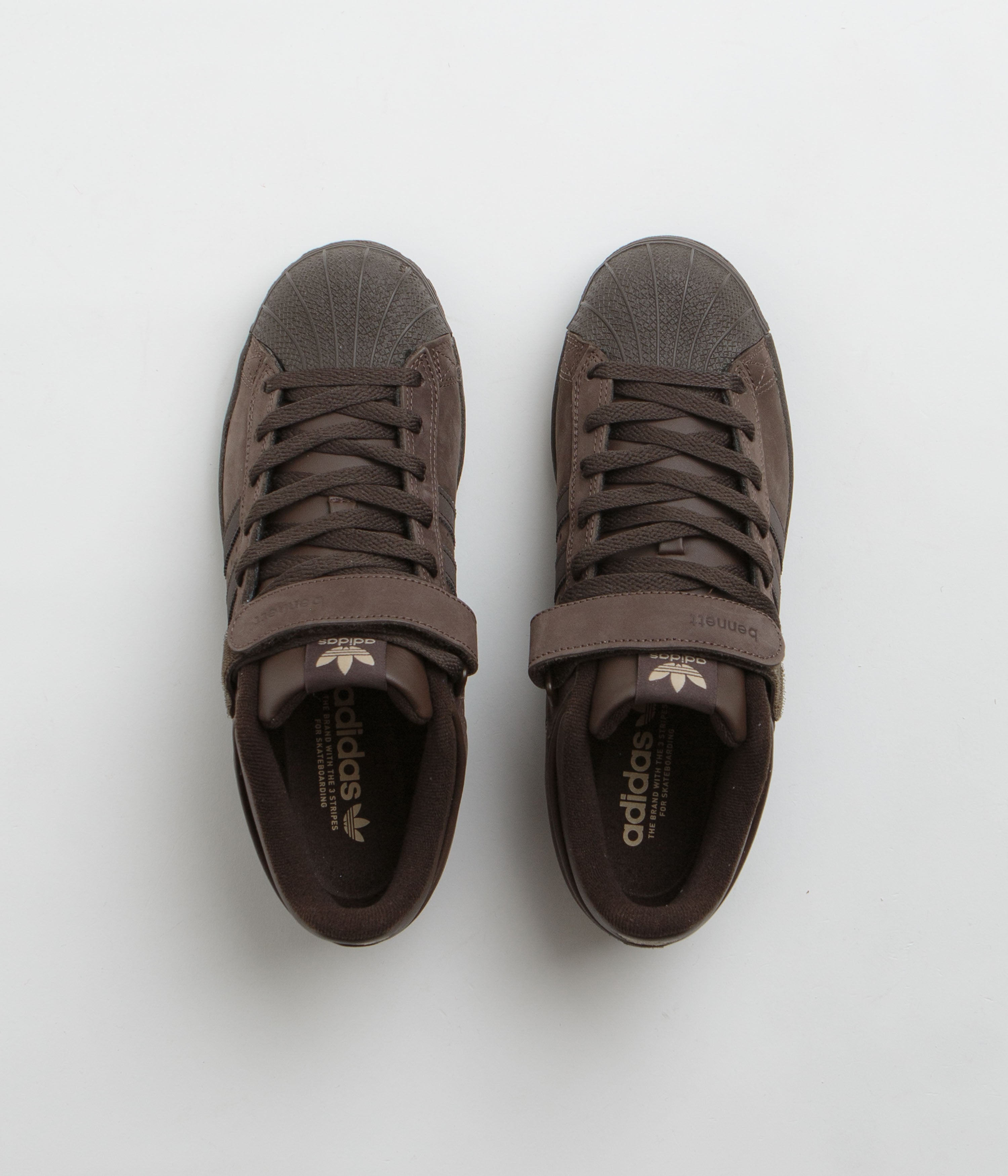 Adidas x Niels Pro Shell ADV Shoes for Men - Brown/Dark Brown/Magic Beige - Lightweight Hiking & Outdoor Adventure Footwear