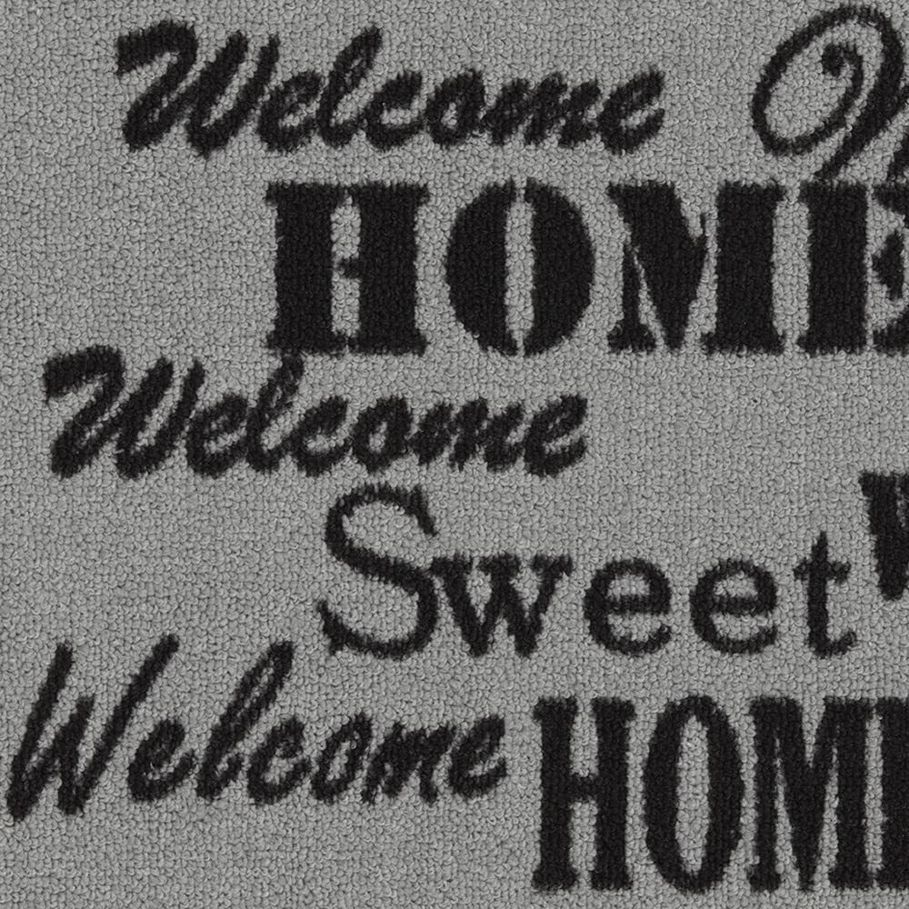 Ottomanson Doormat - Non-Slip Rectangular Welcome Mat with 