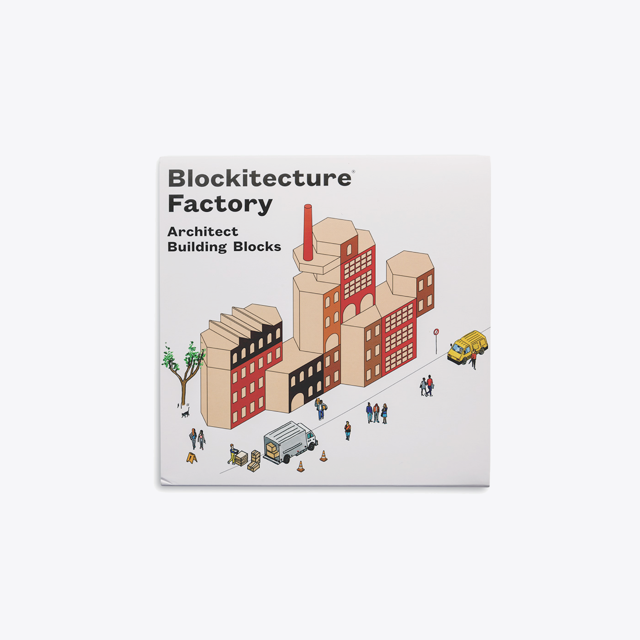Blockitecture Factory - Creative Modular Building Blocks for Kids & Adults | STEM Educational Toy for Architecture & Design | Perfect for Home, School & Office Play