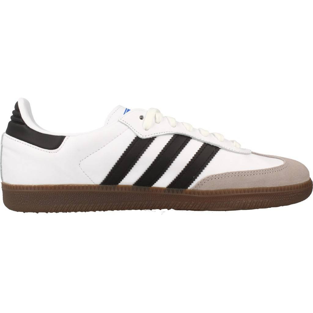 adidas Samba OG Men's Fitness Sneakers - White/Black/Gum - Size 8.5 US | Classic Comfort for Running, Gym & Casual Wear