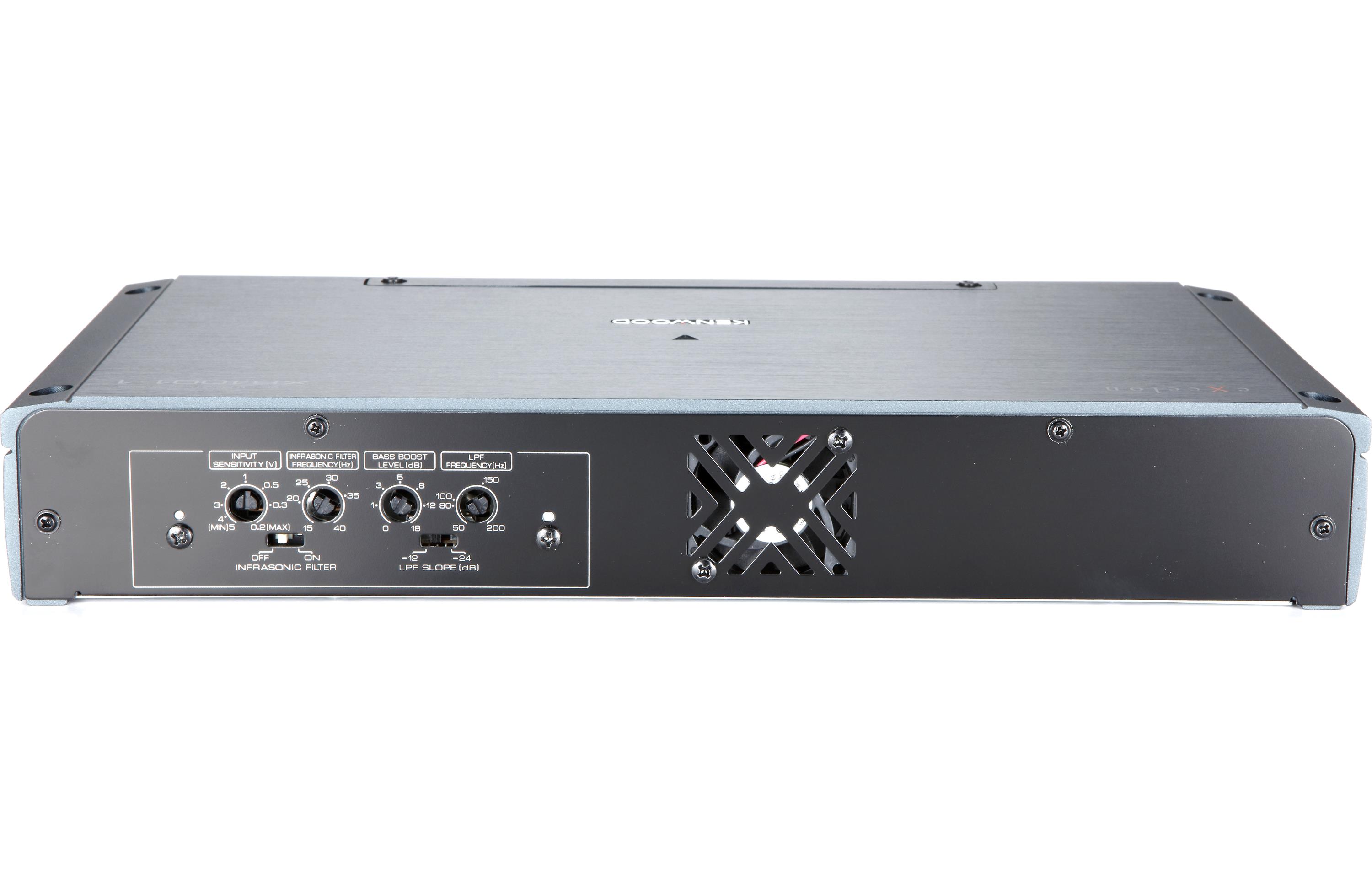 Kenwood Excelon XR1001 1 XR Series Class D Mono Power Amplifier - 1000W High Power Car Audio Amp for Deep Bass & Clear Sound - Perfect for Car Audio Systems & Subwoofers