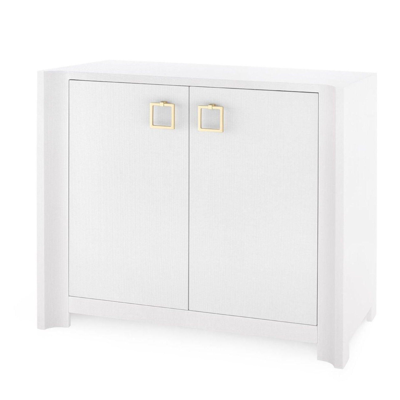 Audrey Cream Cabinet with Custom Pulls - Elegant Storage Solution for Living Room, Bedroom & Home Office
