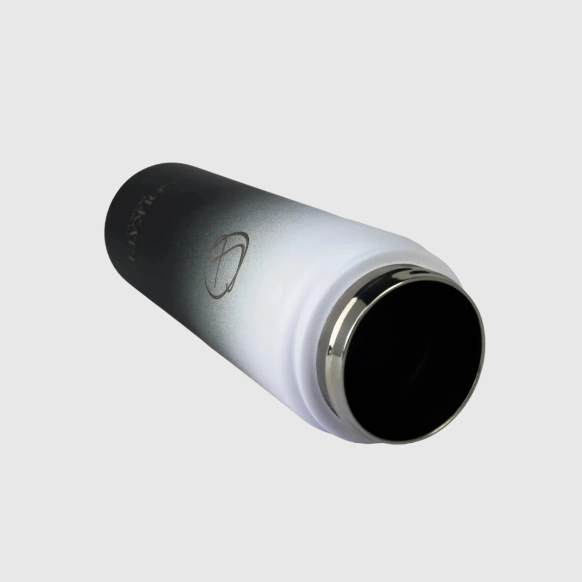 Premium 650ml (22oz) Stainless Steel Insulated Water Bottle - Midnight Black - Keeps Drinks Hot/Cold for 24 Hours - Perfect for Gym, Hiking, Office & Outdoor Activities
