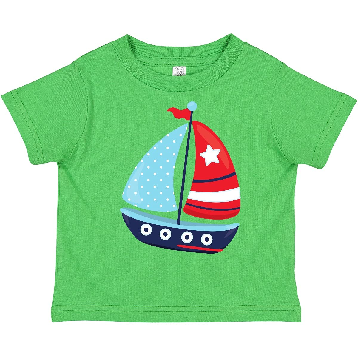 Inktastic Sailing Boat Toddler T-Shirt for Kids & Sailors