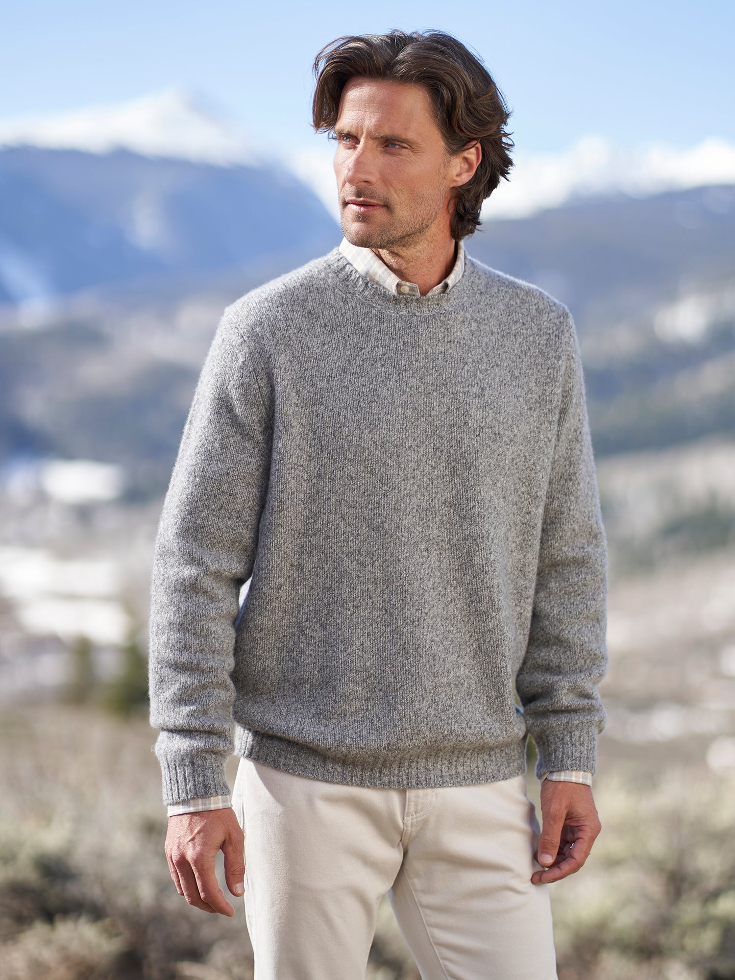 Glenn Crew Sweater for Men - Soft Cotton Knit Pullover Sweater | Perfect for Casual Wear, Office & Fall Outfits