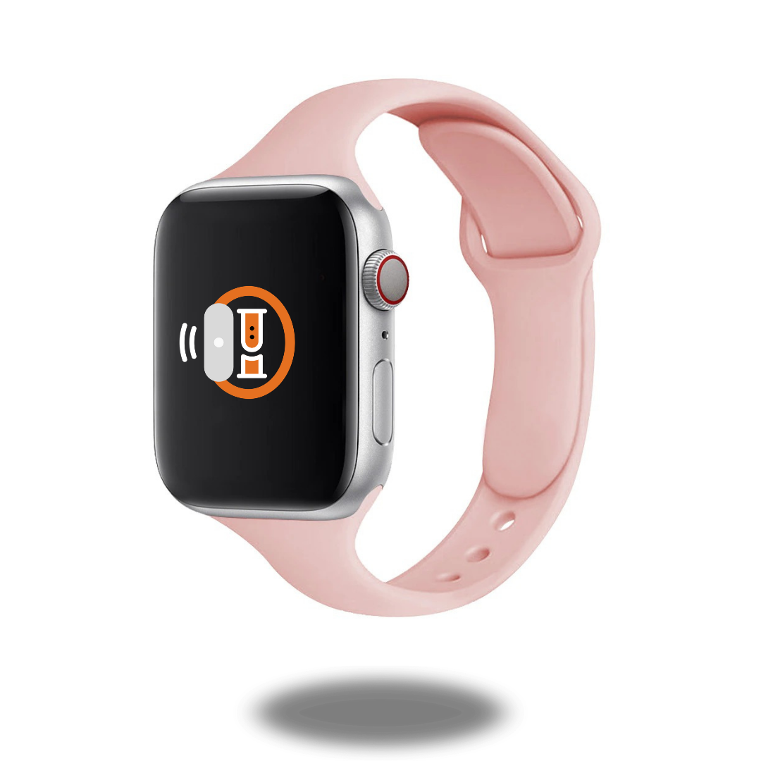 Slim Silicone Sports Band - Lightweight & Durable Fitness Tracker Strap for Running, Gym & Outdoor Activities