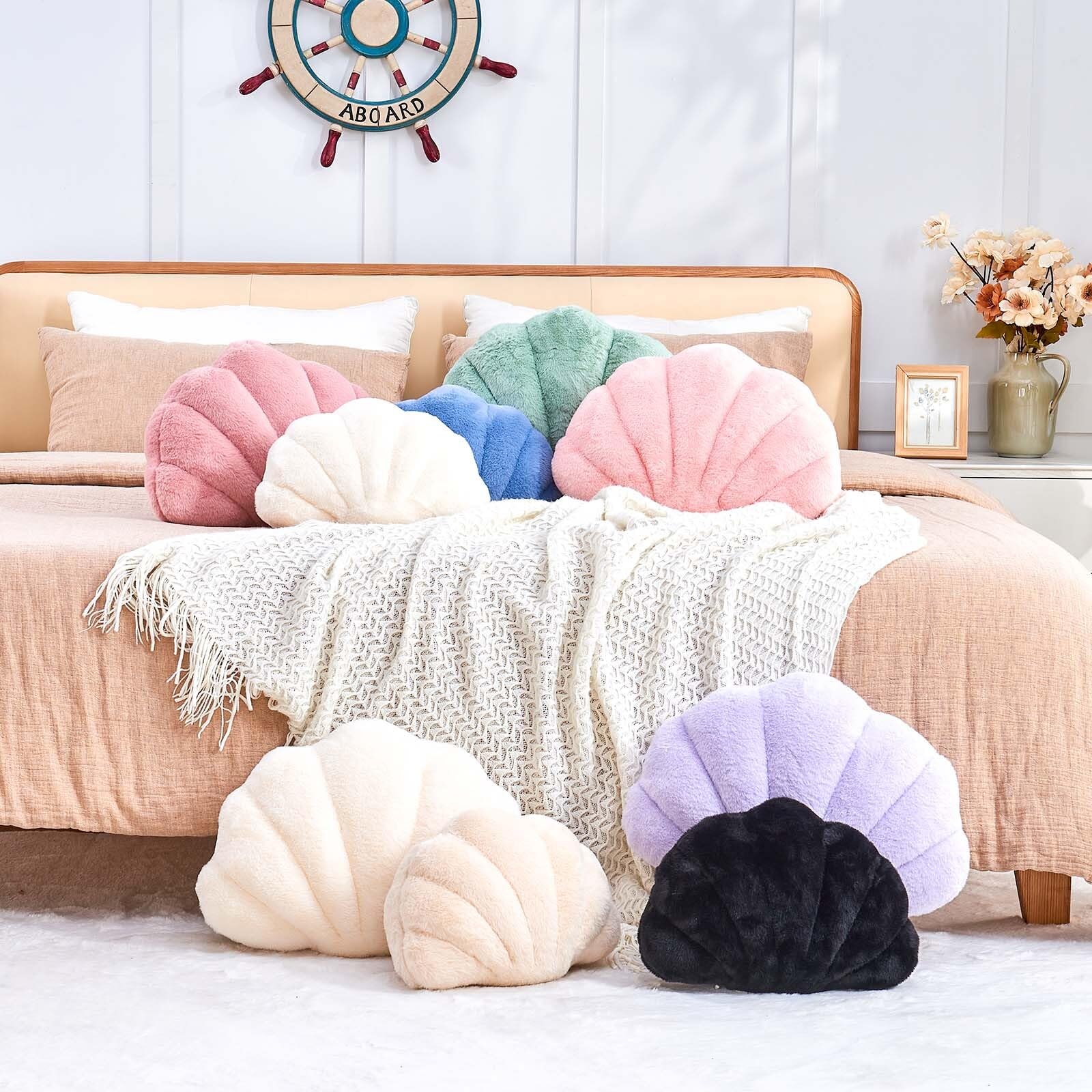 Soft Seashell Pillow - 13