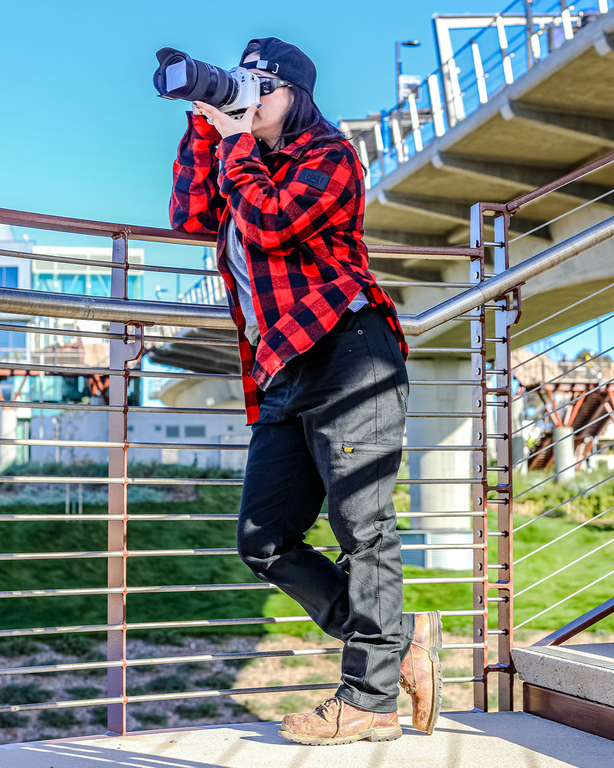 Women's Buffalo Check Flannel Overshirt - Soft & Stylish Plaid Shacket for Casual Wear & Outdoor Adventures