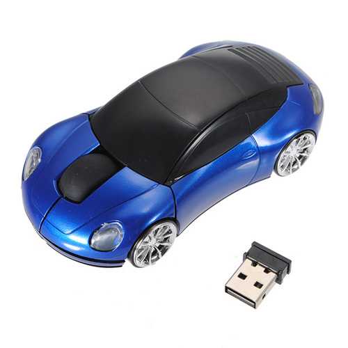 2.4G Wireless Optical Mouse with 1600DPI & 3D Scroll - USB Rechargeable Computer Mouse for Laptop, PC, Mac - Perfect for Office Work, Gaming & Travel Use