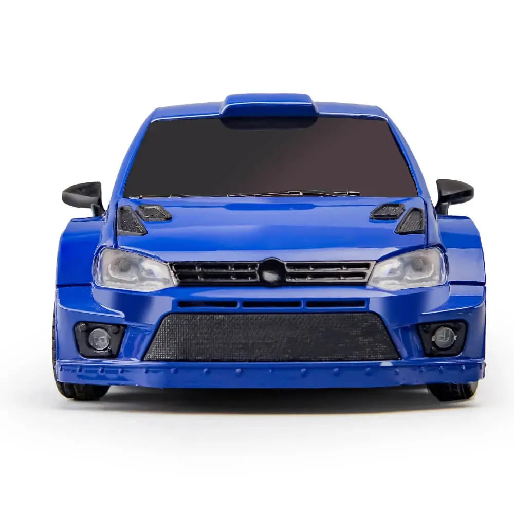 LDRC 2801 Pro RC Drift Car 1/28 Scale 4WD RTR with 7.4V Battery - Ready-to-Race Remote Control Car for POLO R Model - Full Proportional On-Road Racing Drift Vehicle for Adults & Kids - Perfect for Indoor Racing, Backyard Tracks & RC Car Competitions