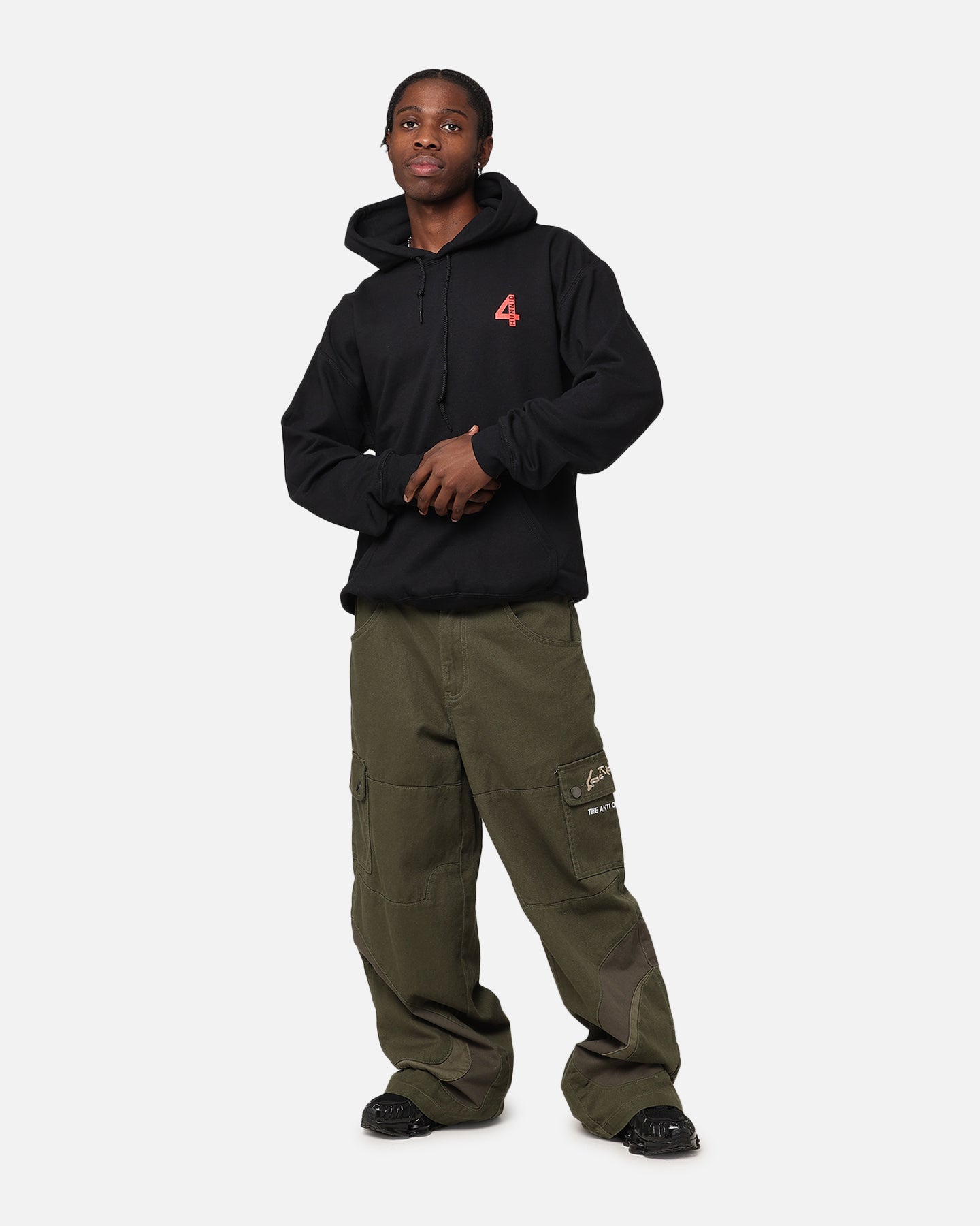 4HUNNID Good Sex Hoodie - Black Unisex Streetwear Hooded Sweatshirt for Urban Fashion & Nightlife