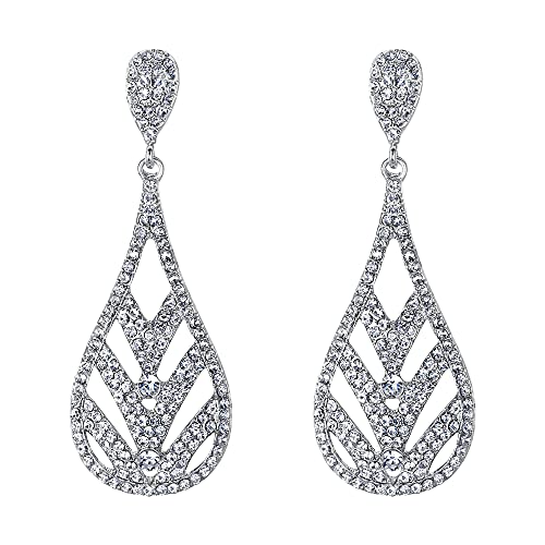 Clear Silver Tone